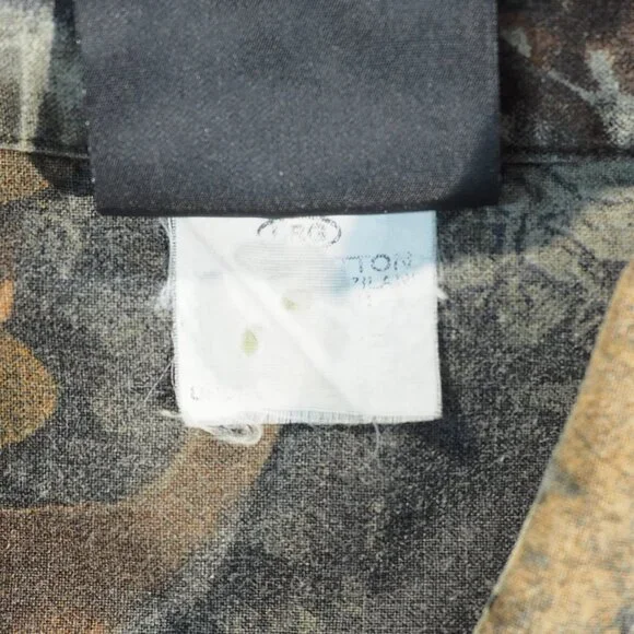 Vintage Supreme Winchester Shirt Mens Large Brown Realtree Hardwoods Camo Hunt - Picture 4 of 9